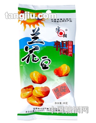 半日闲烤肉味兰花豆46克