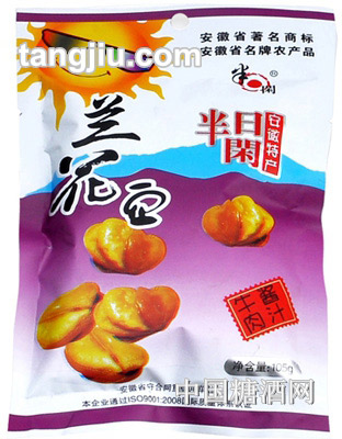 半日闲酱汁牛肉兰花豆105克