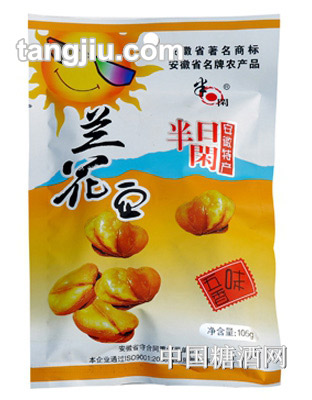 半日闲五香味兰花豆105克