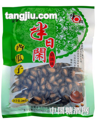 半日闲奶油味西瓜子200克