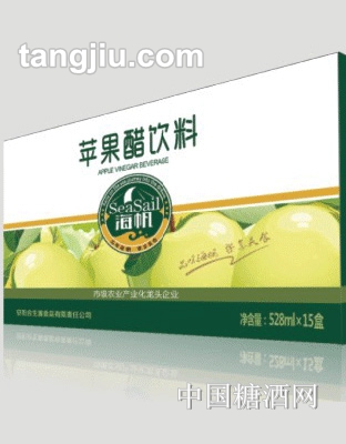 海帆苹果醋饮料528ml-盒装