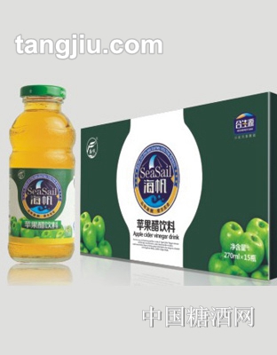 海帆苹果醋饮料270ml