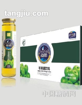 海帆苹果醋饮料268ml