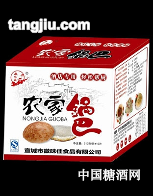 徽味佳农家锅巴210g