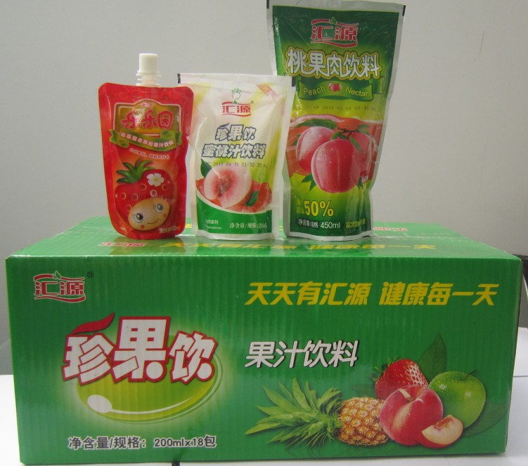 汇源直立袋低价果汁饮品供应招商
