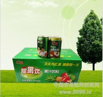 汇源拉罐果汁供应