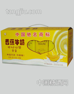 香蕉牛奶盒装-金娃食品