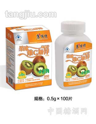 康博特果味维C加锌0.5gx100片