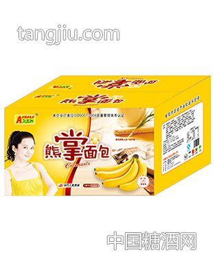 艾思利熊掌面包香蕉味4公斤装
