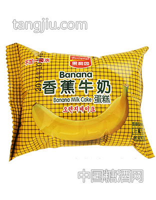 果利园香蕉牛奶蛋糕散装称重