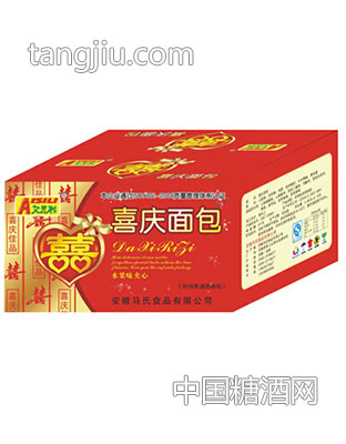 艾思利喜庆面包水果味夹心