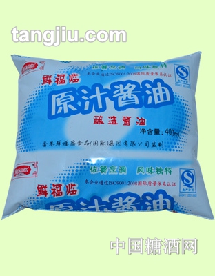鲜福临原汁酱油400ml