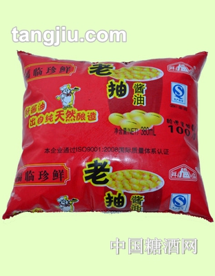 鲜福临老抽酱油380ml