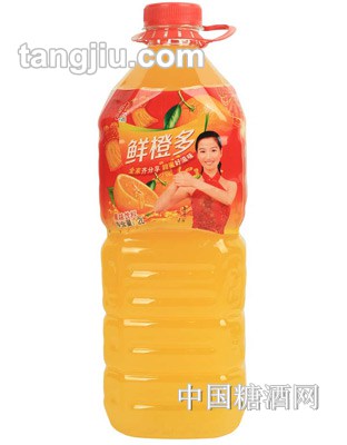 香格利鲜橙多2L