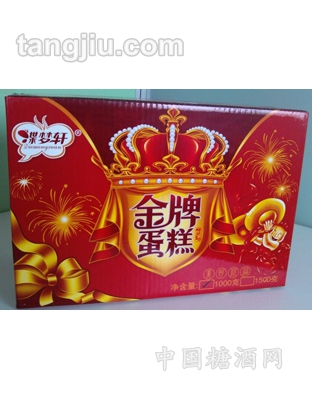 品牌蛋糕礼盒装1kg