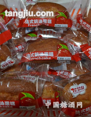 法式奶油蛋糕红枣