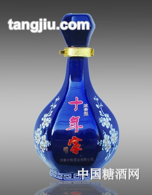 十年和韵家浓香型酒