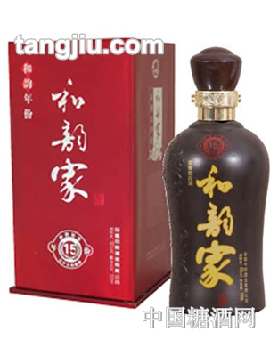 十五年和韵家酒