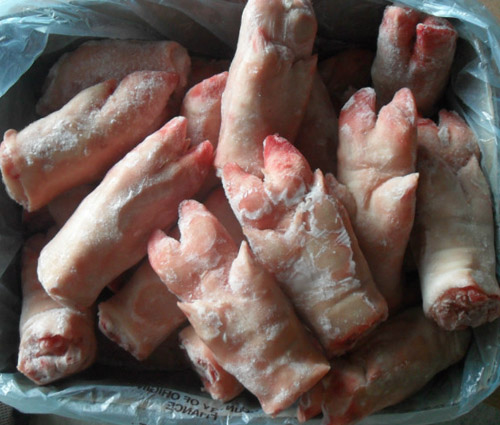供应进口冷冻食品鸡爪 马小肠 猪肚 带鱼