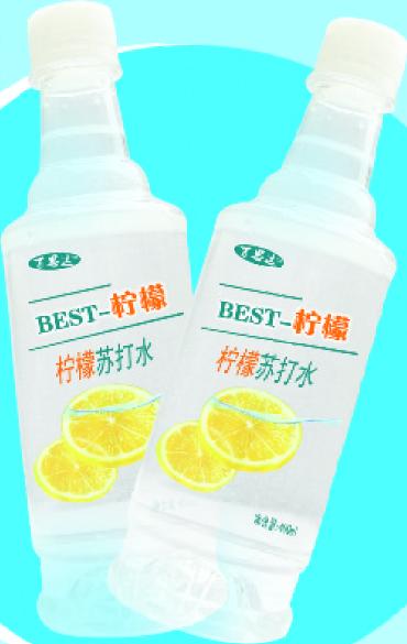 百思达柠檬无气苏打水
