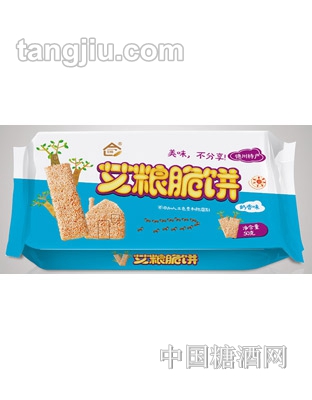 艾粮脆饼奶香味50g
