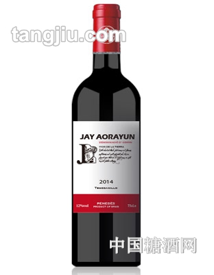 杰奥干红葡萄酒2014