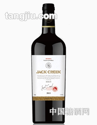 杰克溪梅洛珍藏干红葡萄酒