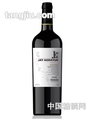 杰奥珍藏干红葡萄酒2008