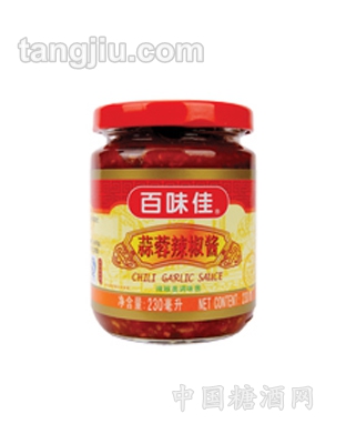 百味佳蒜蓉辣椒酱230ml