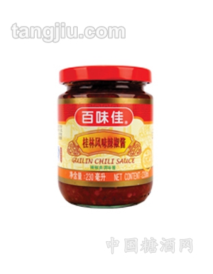 百味佳桂林风味辣椒酱230ml