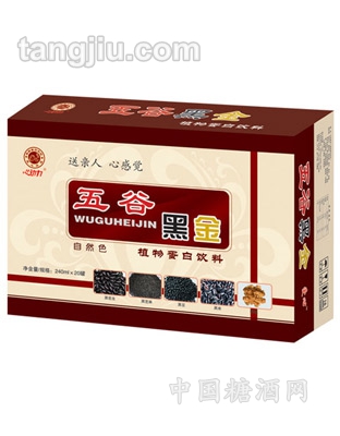 五谷黑金植物蛋白饮料240ml