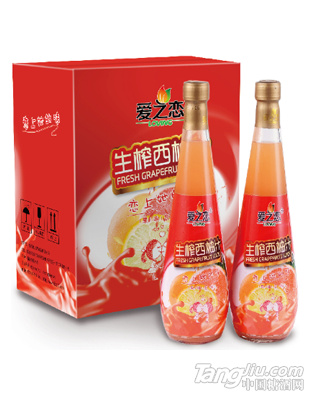 爱之恋西柚汁828ml