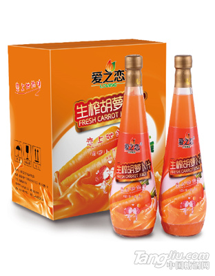 爱之恋胡萝卜汁828ml