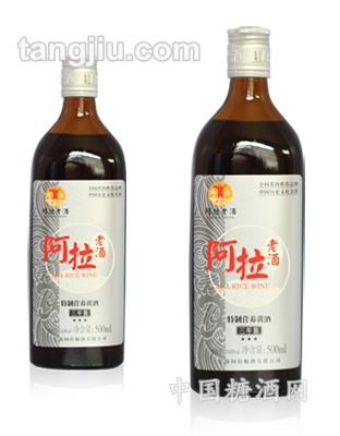 阿拉老酒特制营养黄酒-500ml