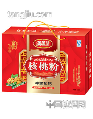 牛奶加钙核桃粉600ml