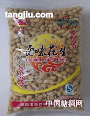 果中果卤味花生2kg