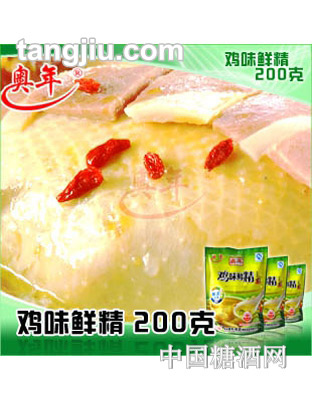 奥年黑字鸡精200g
