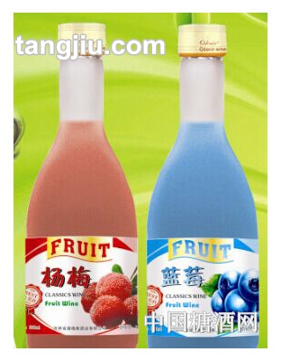 澳格斯水果酒杨梅味348ml