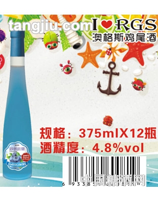 澳格斯水果酒摩尔庄园375ml