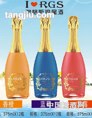 澳格斯发泡酒蓝莓+香橙+草莓375ml