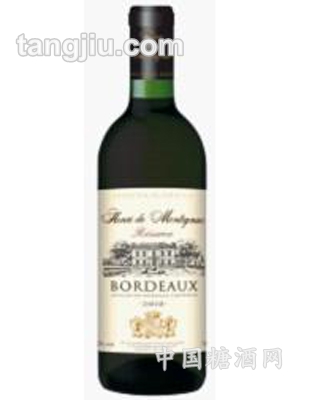 蒙蒂克波尔多红葡萄酒2010