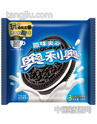 巧克力味夹心饼干310g