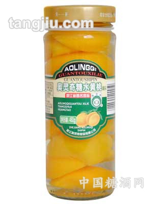 450g糖水黄桃罐头