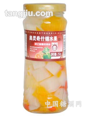 250g什锦水果罐头