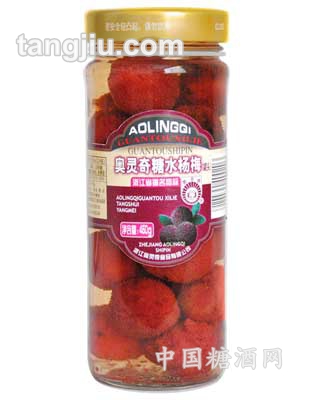 450g糖水杨梅罐头