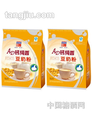 澳美高AD钙纯香豆奶粉560g