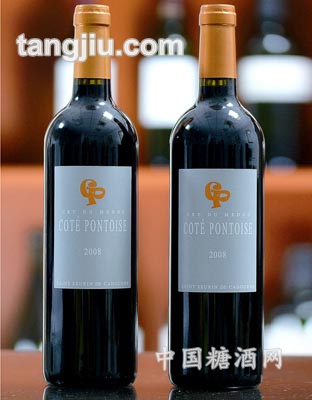 蓬图瓦兹山干红葡萄酒2008