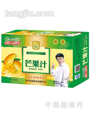 芒果汁果汁饮品