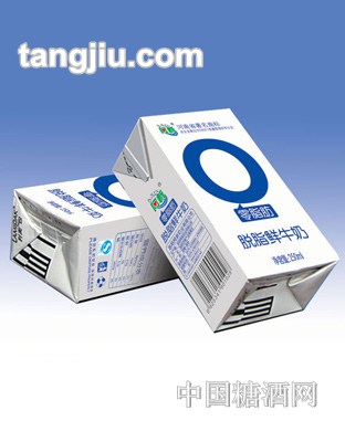 阿新脱脂鲜牛奶250ml