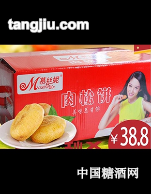慕丝妮肉松饼4斤装